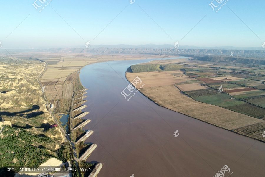 大禹渡黄河风景