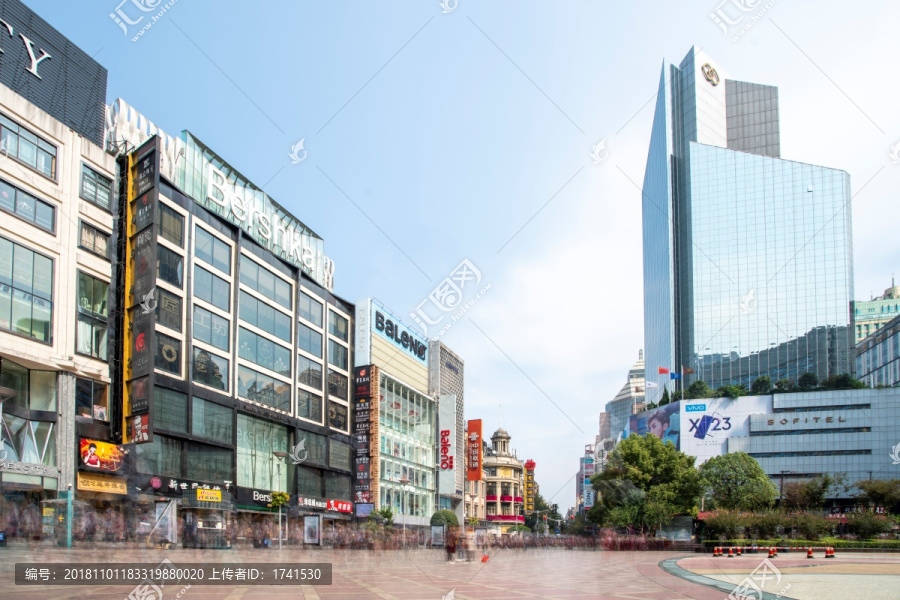 上海南京路街景