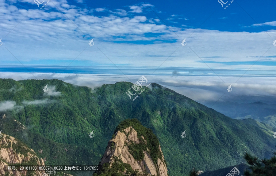 安徽黄山风光