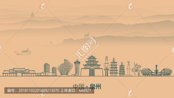 泉州水墨建筑