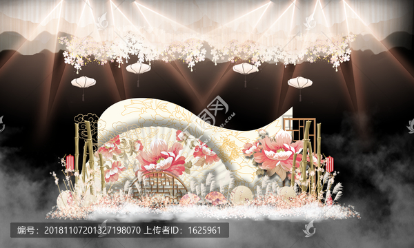 新中式婚禮迎賓區(qū)