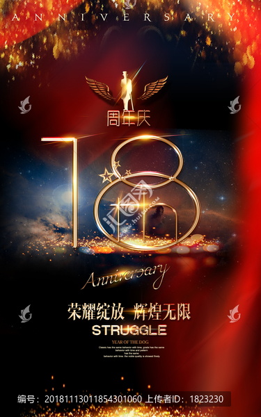 18周年