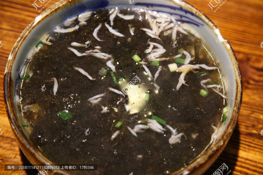 虾仁紫菜汤