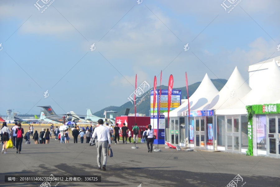 珠海航展展会场馆外景