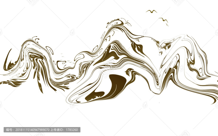 新中式山水畫