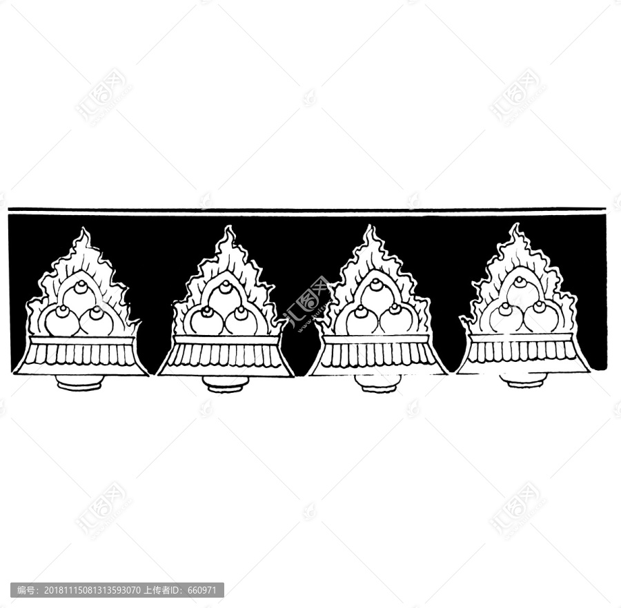 喇嘛寺装饰图案