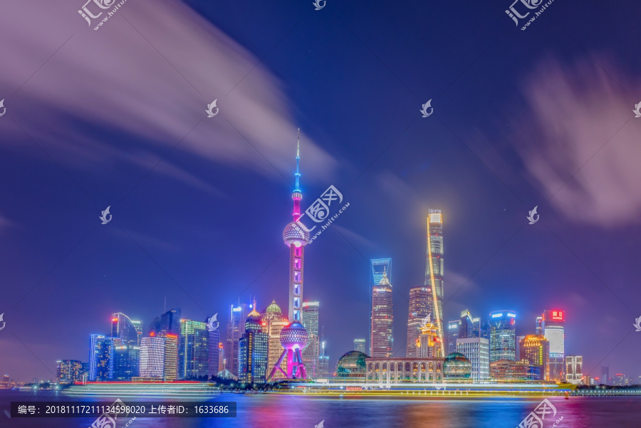 东方明珠夜景