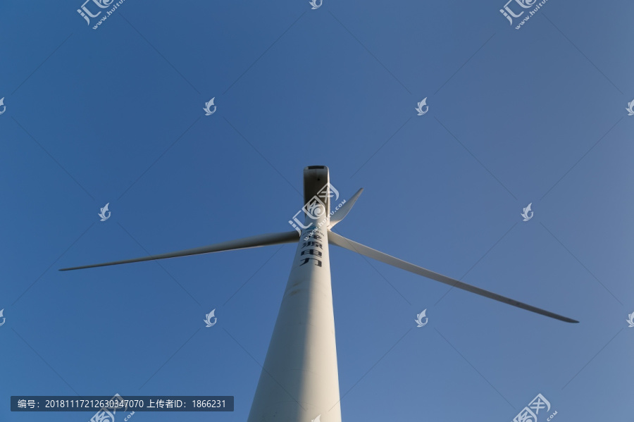 风力发电站的风车