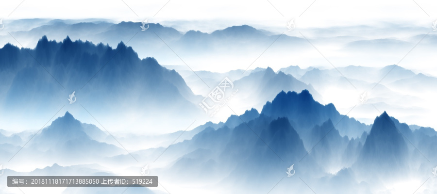 新中式山水畫
