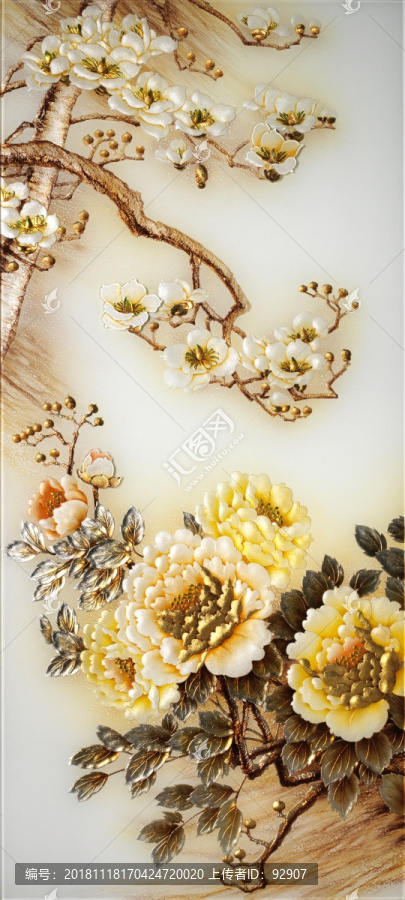 玉蘭牡丹