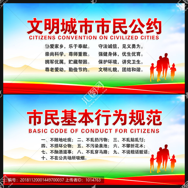文明城市市民公約