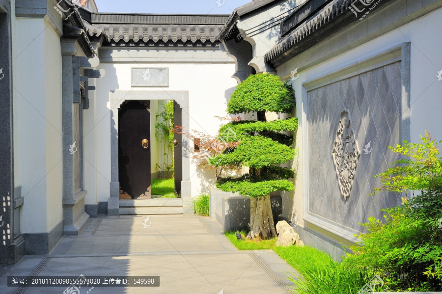 仿古庭院