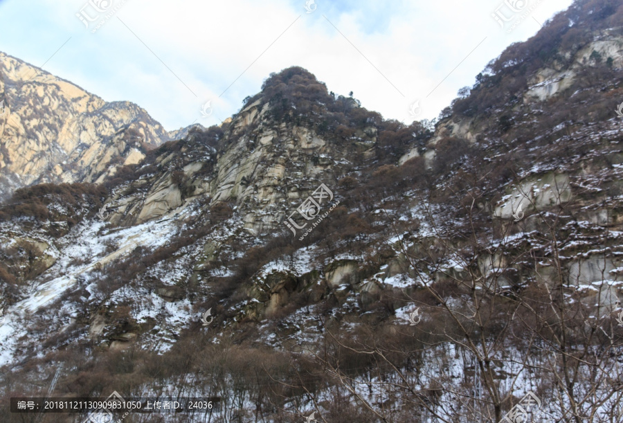 陕西华山群峰风光