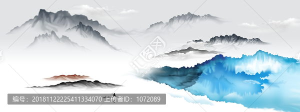 抽象山水畫