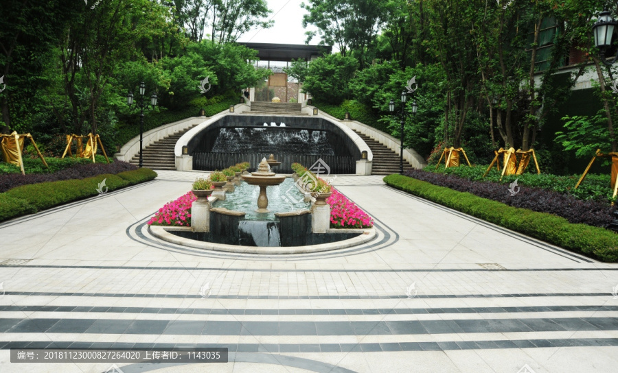 大门水景素材