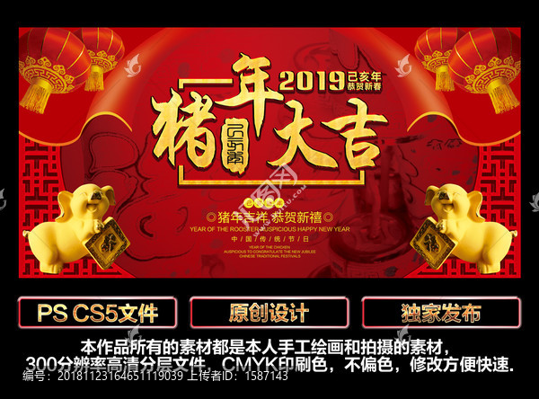 2019豬年