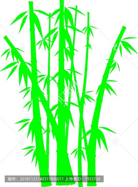 竹子矢量