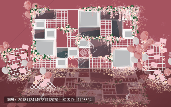 粉色迎賓區(qū)