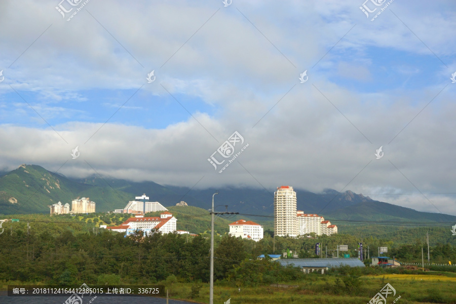 韩国雪岳山旅游度假区城镇风貌