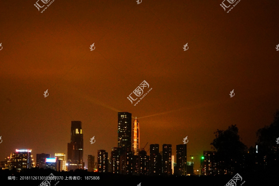 深圳市民广场夜景