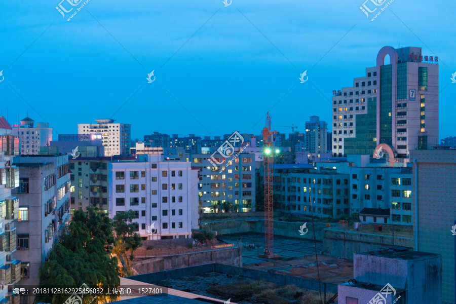 琼海夜景风光