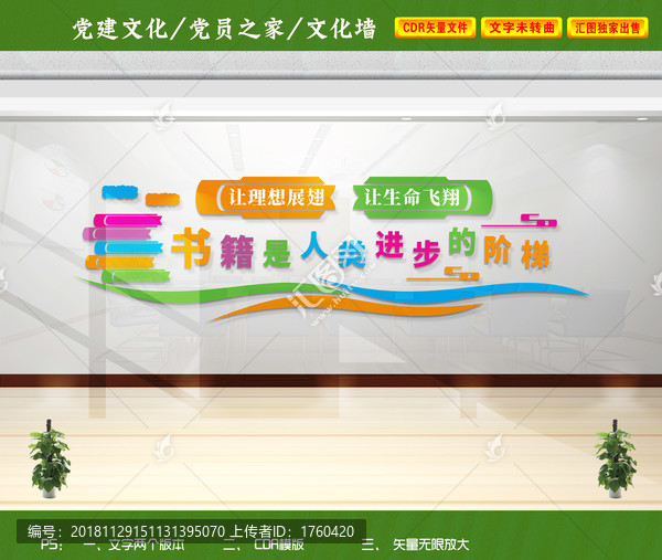 閱讀室文化墻