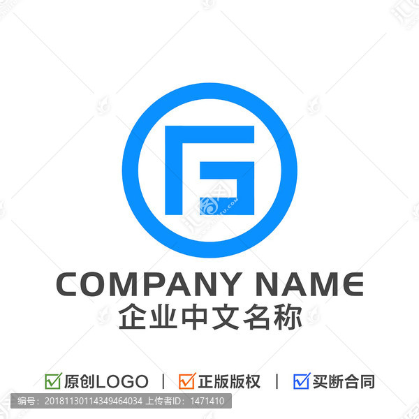 字母F标志