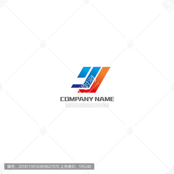 YJ字母LOGO