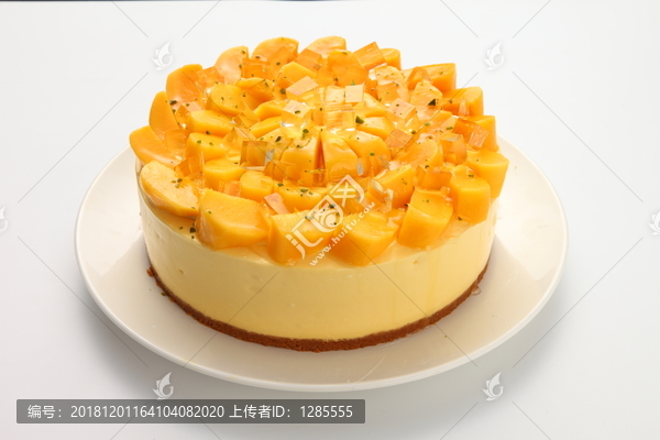 芒果香浓芝士蛋糕