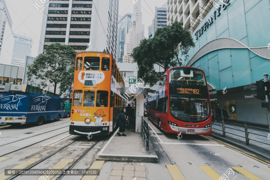 香港街道街景