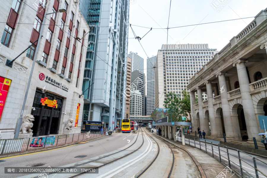 香港街道街景