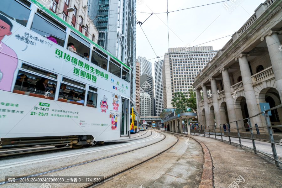 香港街道街景