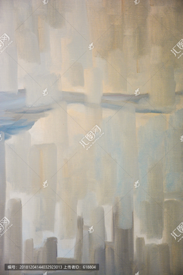 抽象油畫