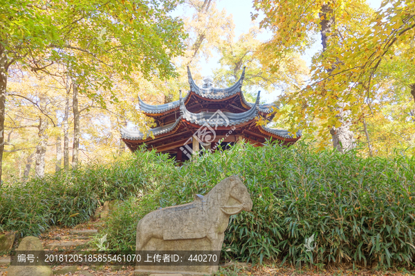 天平山御碑楠亭