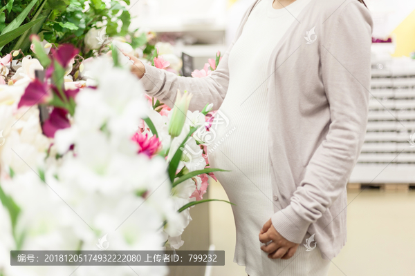 孕妇选购鲜花