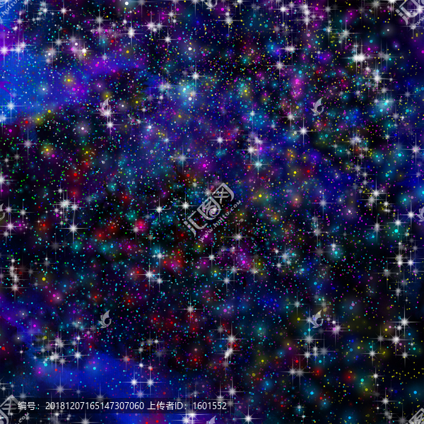 高清璀璨美麗的星空宇宙圖