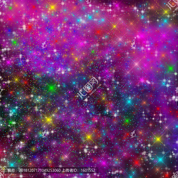 高清絢麗璀璨的宇宙星空裝飾畫