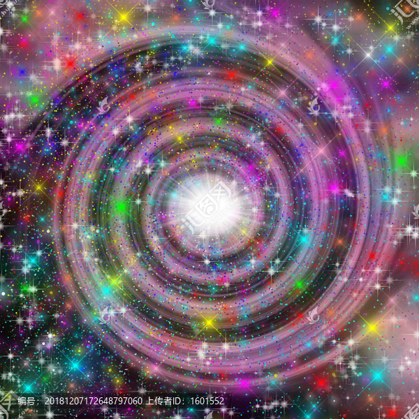 高清絢麗璀璨的宇宙星空裝飾畫