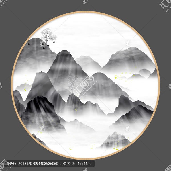 潑墨寫(xiě)意抽象畫(huà)