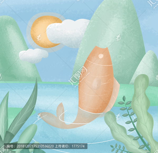 風(fēng)景插畫(huà)