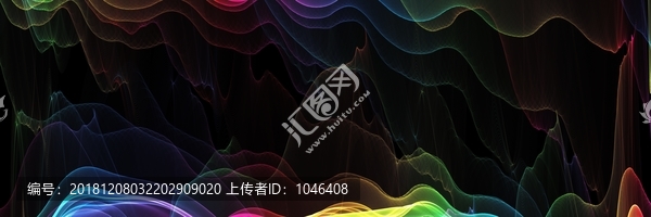 時尚彩色酷炫背景