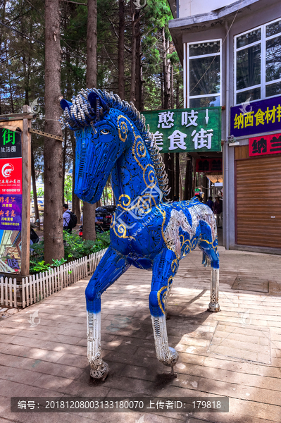 金属焊接马