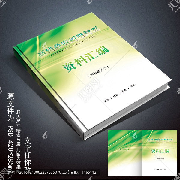 高檔政府畫冊(cè)封面