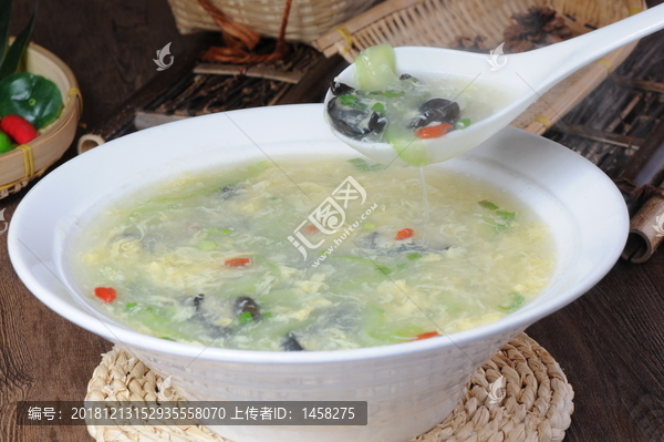 蛋花絲瓜湯
