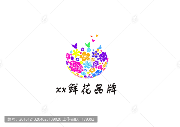 鮮花logo
