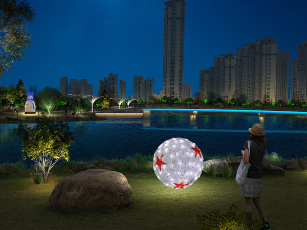 公園夜景設(shè)計(jì)