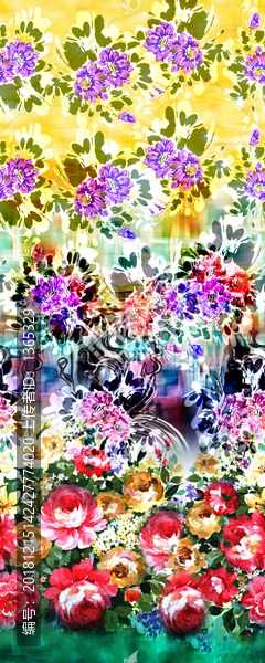 花朵定位