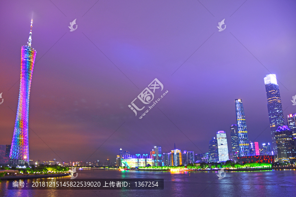 广州塔夜景