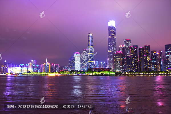 珠江新城夜景