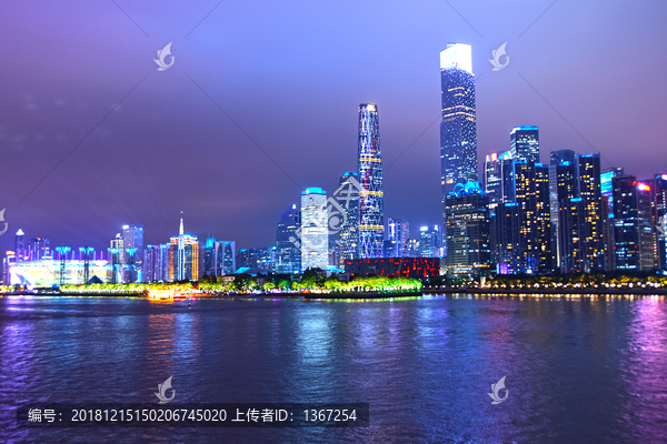 珠江新城夜景